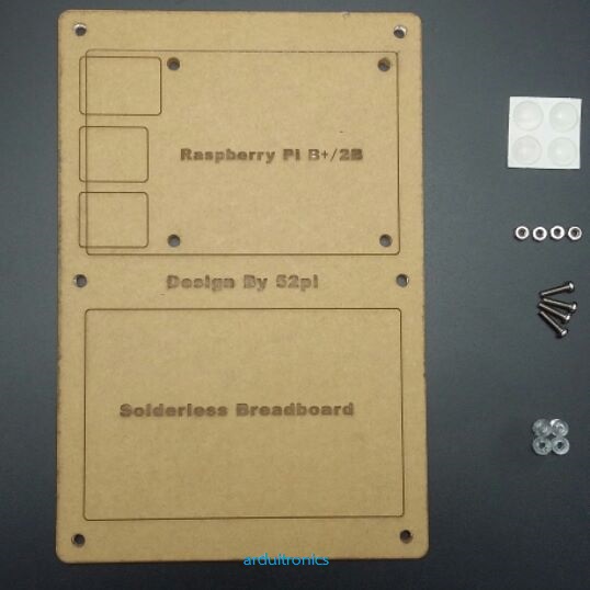 Raspberry Pi Acrylic Experiment Board (Transparent)
