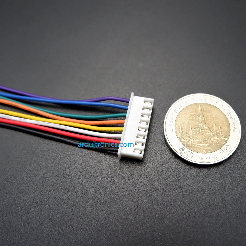 สายไฟ JST XH2.54mm 8P Female Cable ยาว 20cm