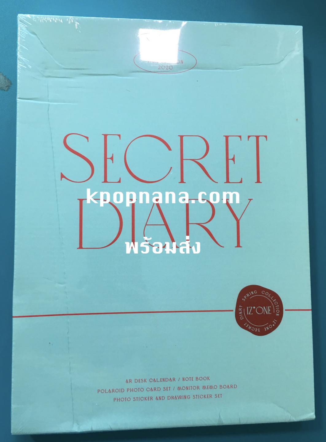 izone / IZ*ONE -IZ*ONE - SPRING COLLECTION [SECRET DIARY] แบบ CALENDAR PACKAGE + โปสเตอร์ พร้อมกระบอกโปสเตอร์ พร้อมส่ง