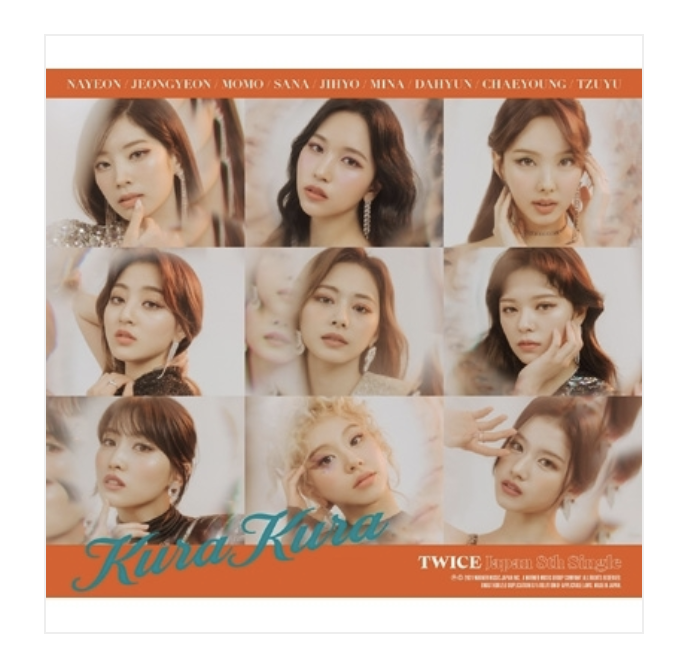 TWICE - KURA KURA [First Press Limited Edition B] แบบ CD อย่างเดียว