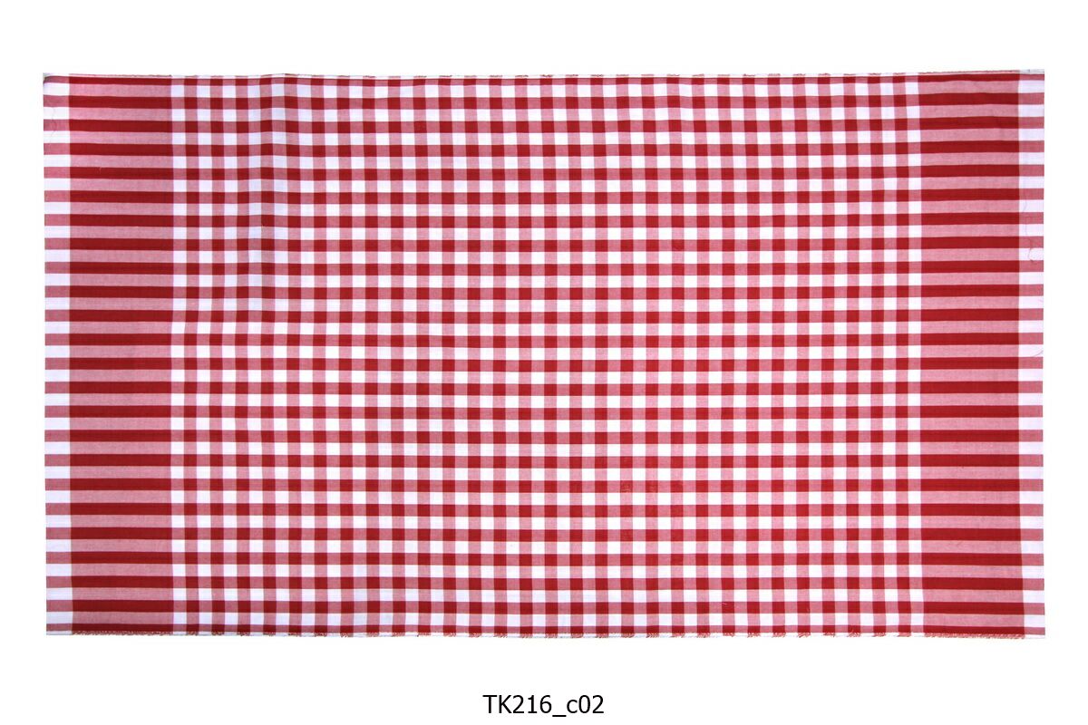 [2ม.] ผ้าขาวม้า TK216 แดง