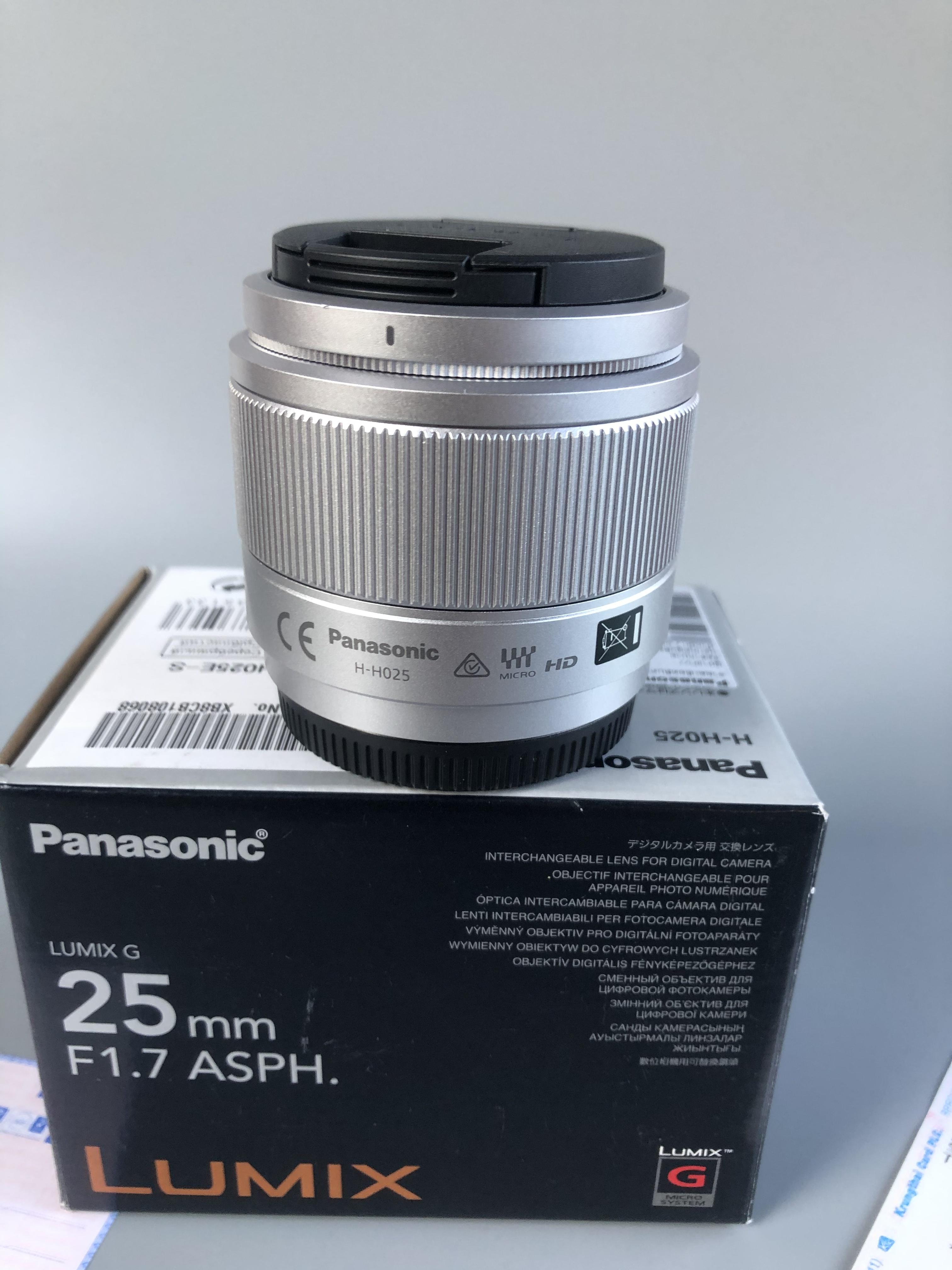 ให้เช่าเลนส์ Panasonic Lumix 25mm F1.7 ASPH