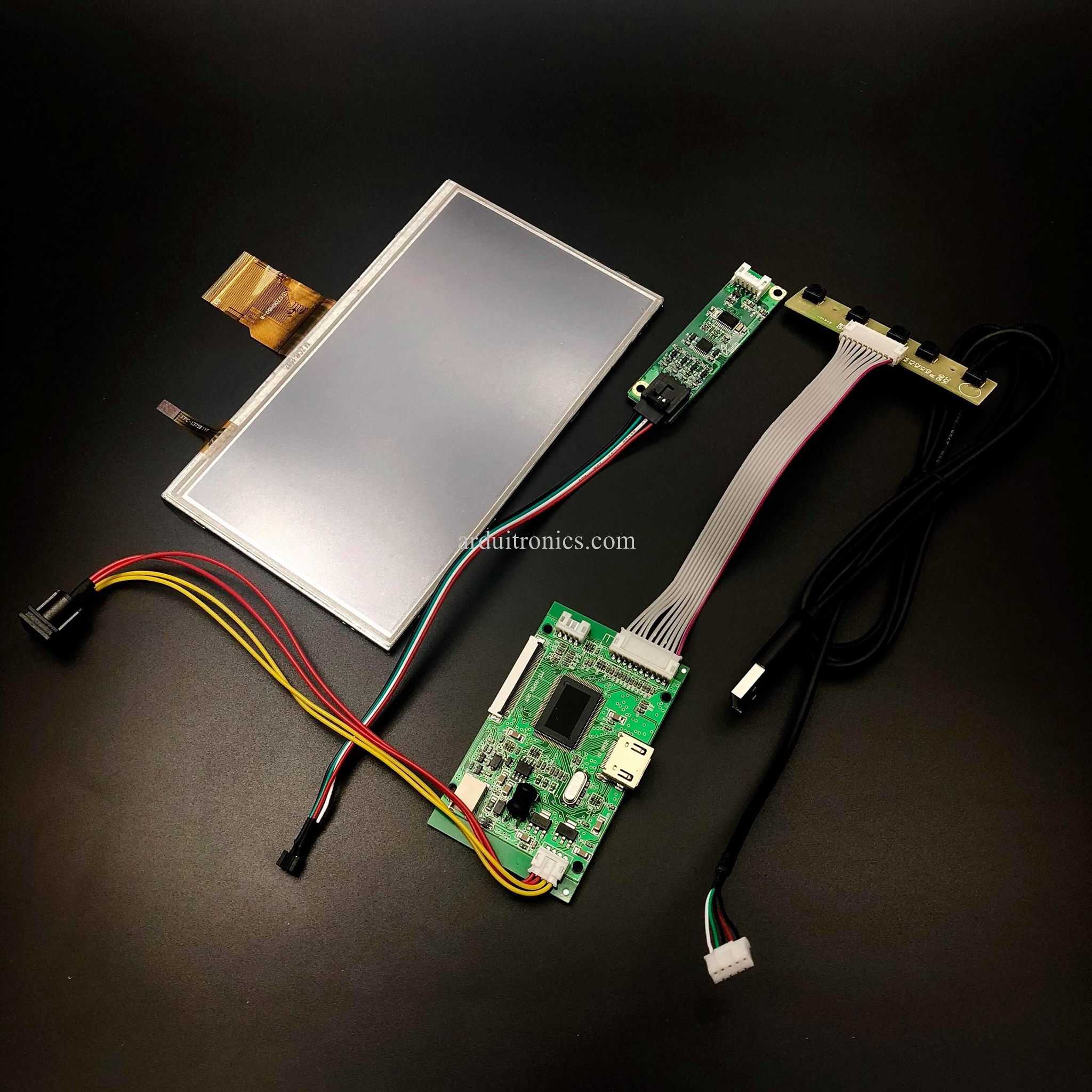 7 Inch TFT LCD Monitor Touch Screen + Driver Board HDMI