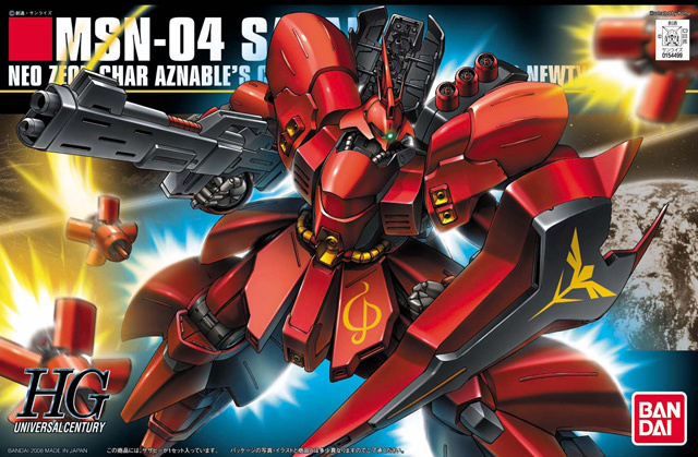 HGUC 1/144 MSN-04 Sazabi