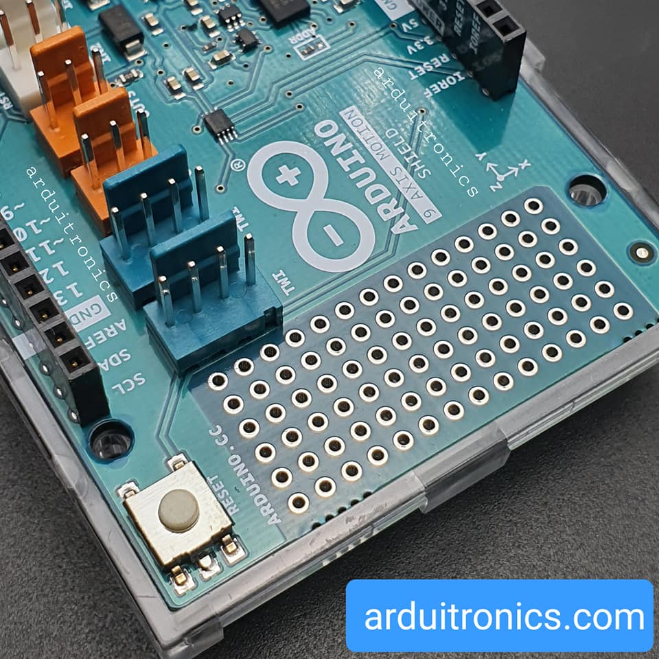 Arduino 9-Axis Motion Sensor Shield - IMU Sensor จาก Bosch BNO055 (แท้จาก Italy)