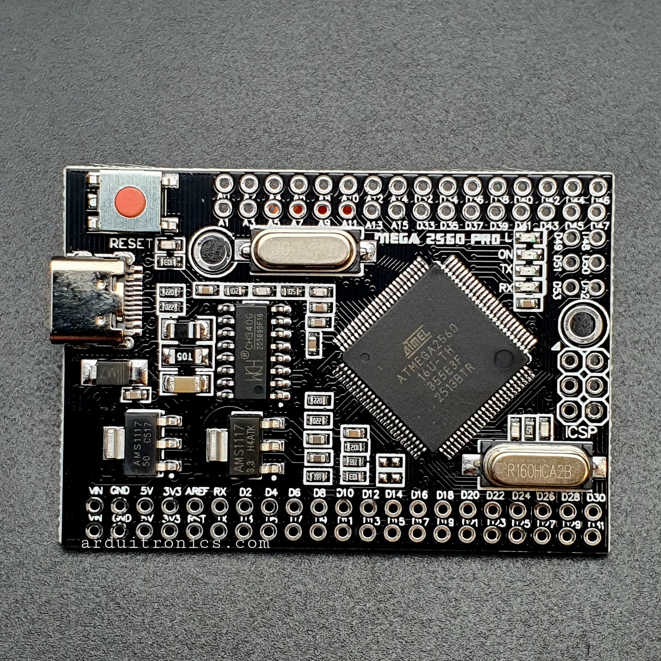 Arduino Mega2560 Pro ATmega2560 CH340G บอร์ด Arduino Mega2560 Pro ( USB Type-C )