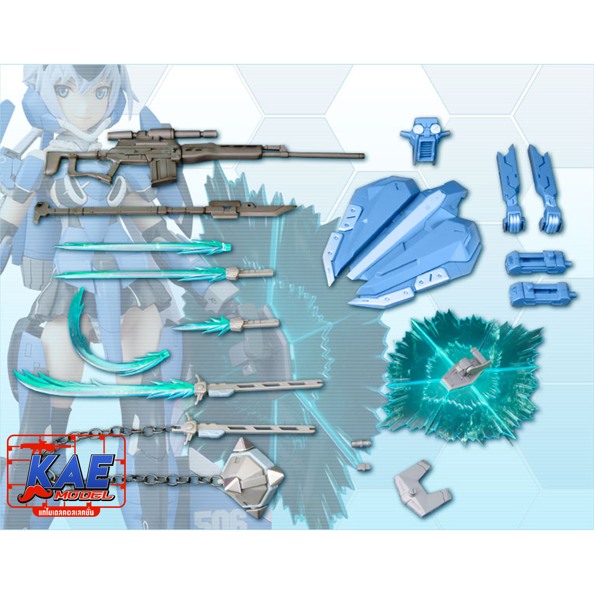 Frame Arms Girl Weapon Set 2