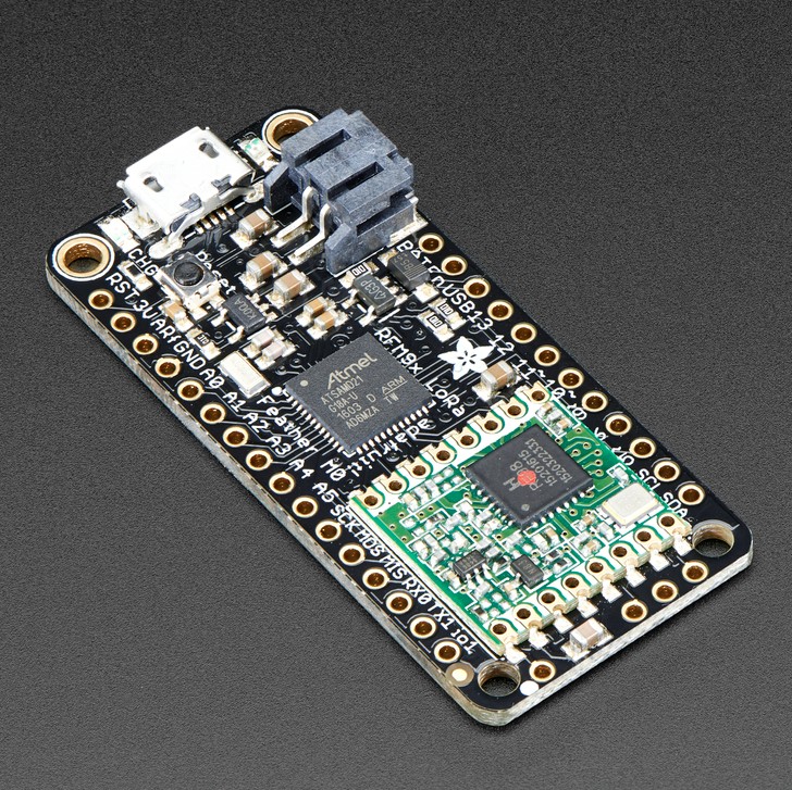 Adafruit Feather M0 RFM96 LoRa Radio - 433MHz - RadioFruit (แท้จาก Adafruit USA)