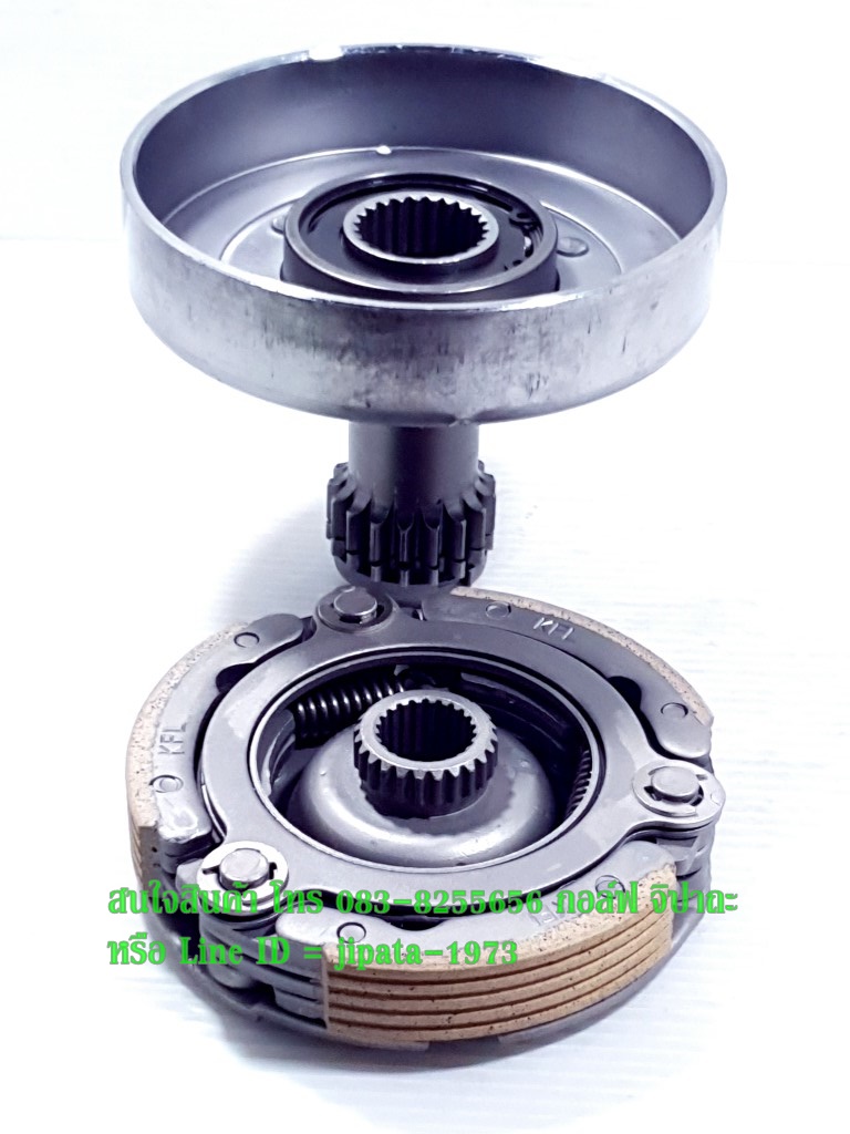 (Wave 100) ชุดเรือนคลัทช์แรงเหวี่ยงพร้อมผ้าคลัทช์ Honda Wave 100 งานเกรดเอ