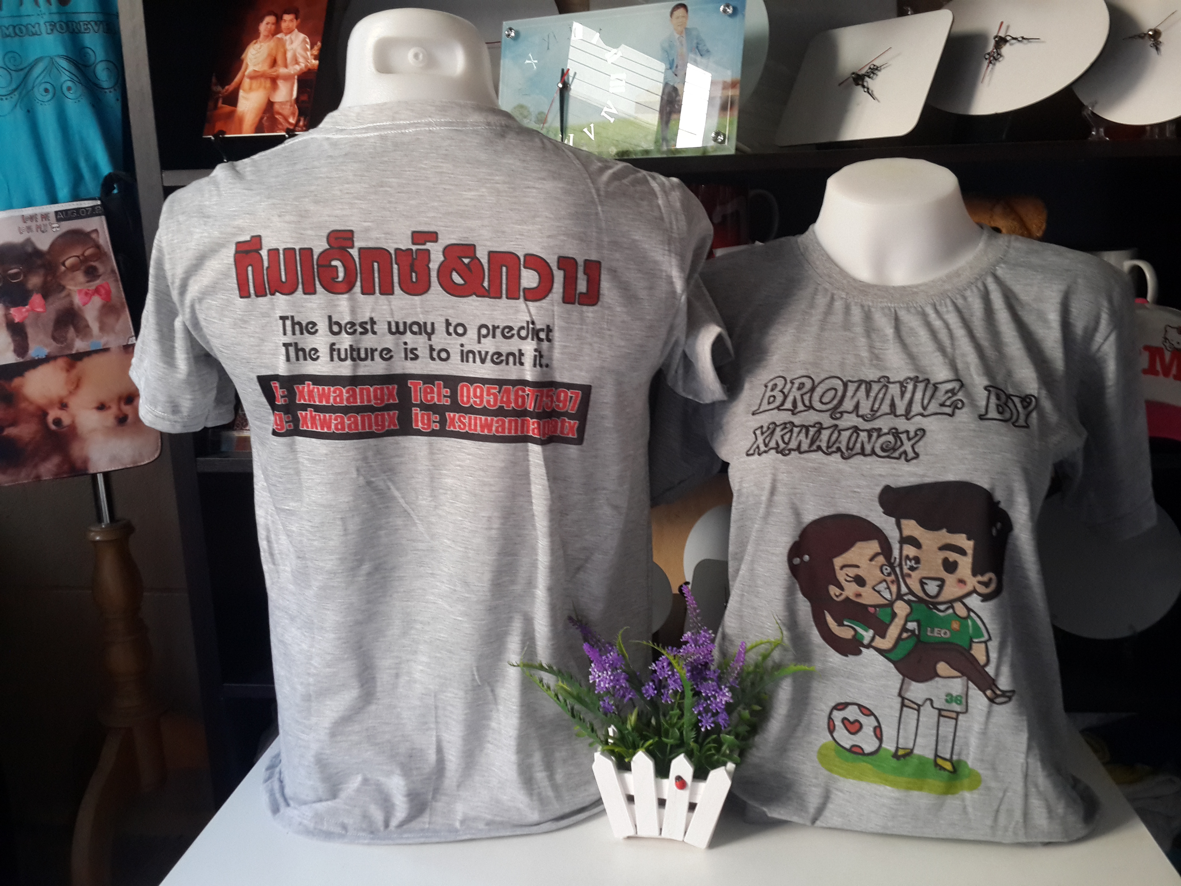 เสื้อกลุ่ม เสื้อรุ่น เสื้อทีม เสื้อโรงเรียน เสื้อแผนก ผ้า TK100% Supersoft หนา นุ่ม รับประกันความพึงพอใจ