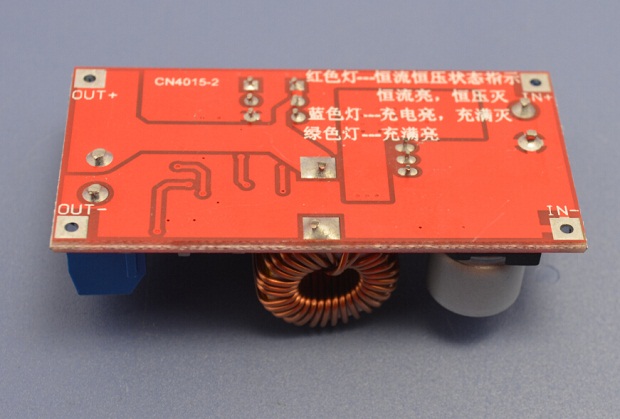 XL4015E High Current 5A Stepdown 4-35V to 1.25-32V 5A โมดูลสเตปดาวน์แปลงไฟจาก 4-35V เป็น 1.25-32V กระแสสูงสุด 5A