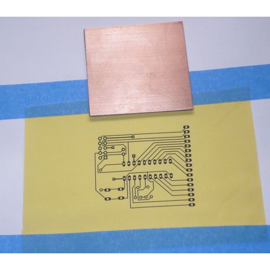 Toner Transfer Paper PCB A4 จำนวน 1 แผ่น