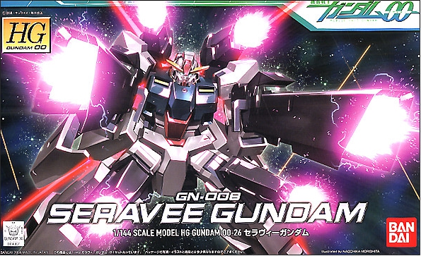 HG 1/144 GN-008 Seravee Gundam