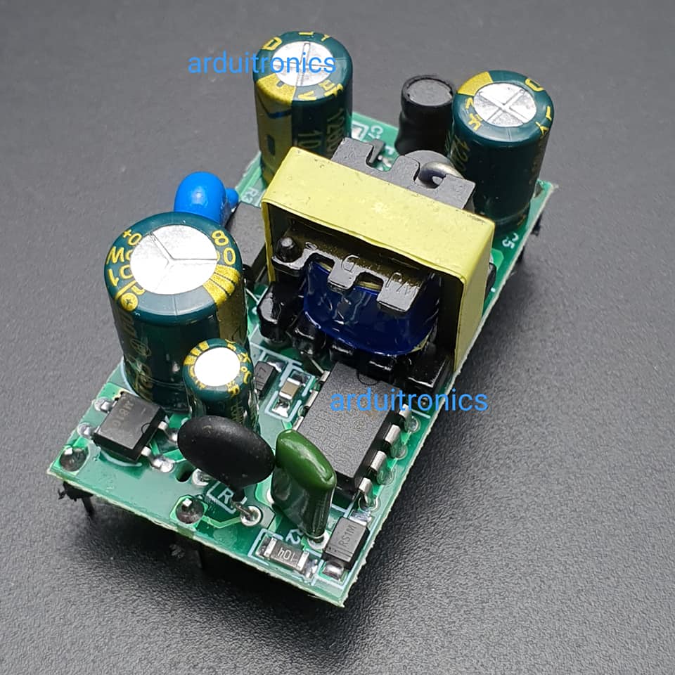 Switching Power Supply 220V to 5V แหล่งจ่ายไฟแบบสวิตชิ่ง 220V เป็น 5V 1A (Step Down)