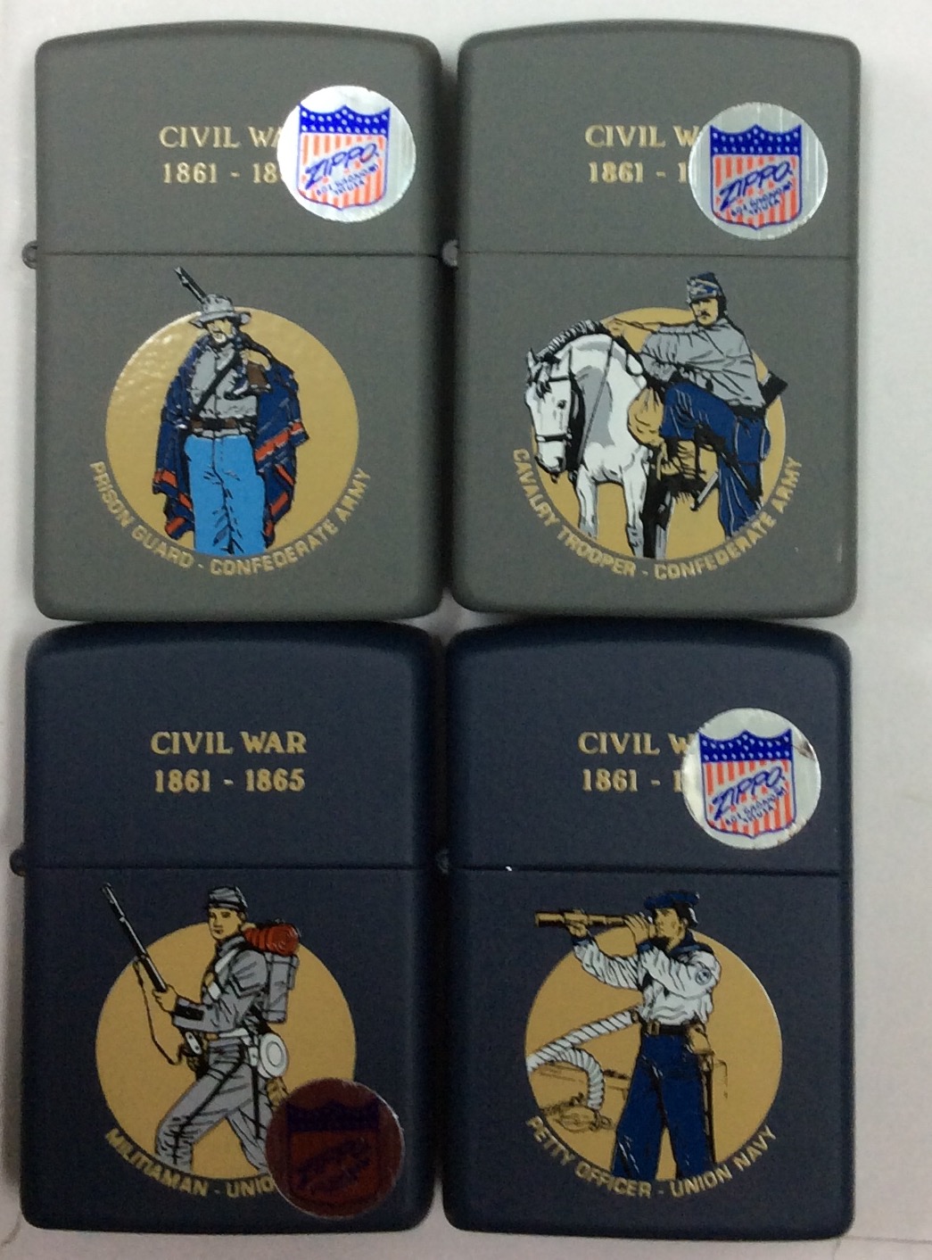 ไฟแช็ค zippo Civil War Series 1991