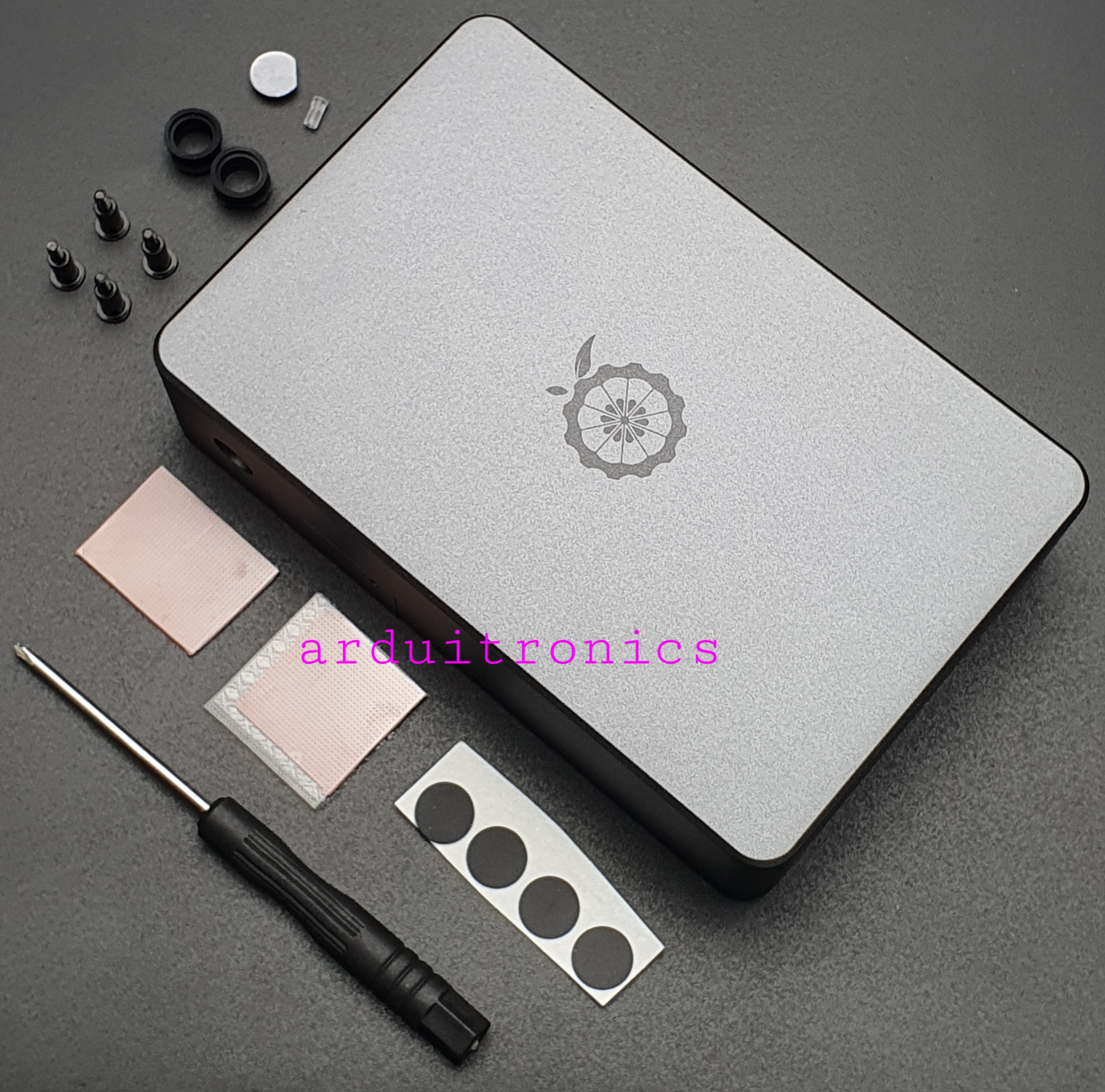 กล่องโลหะพิเศษ สำหรับ Orange Pi 5 / 5B Development Board กล่องโลหะพิเศษ พร้อมเสาอากาศ