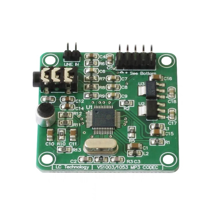 โมดูลเล่นเพลง MP3 / WMA / WAV / MIDI Player Module (VS1003) MP3 Module for Arduino