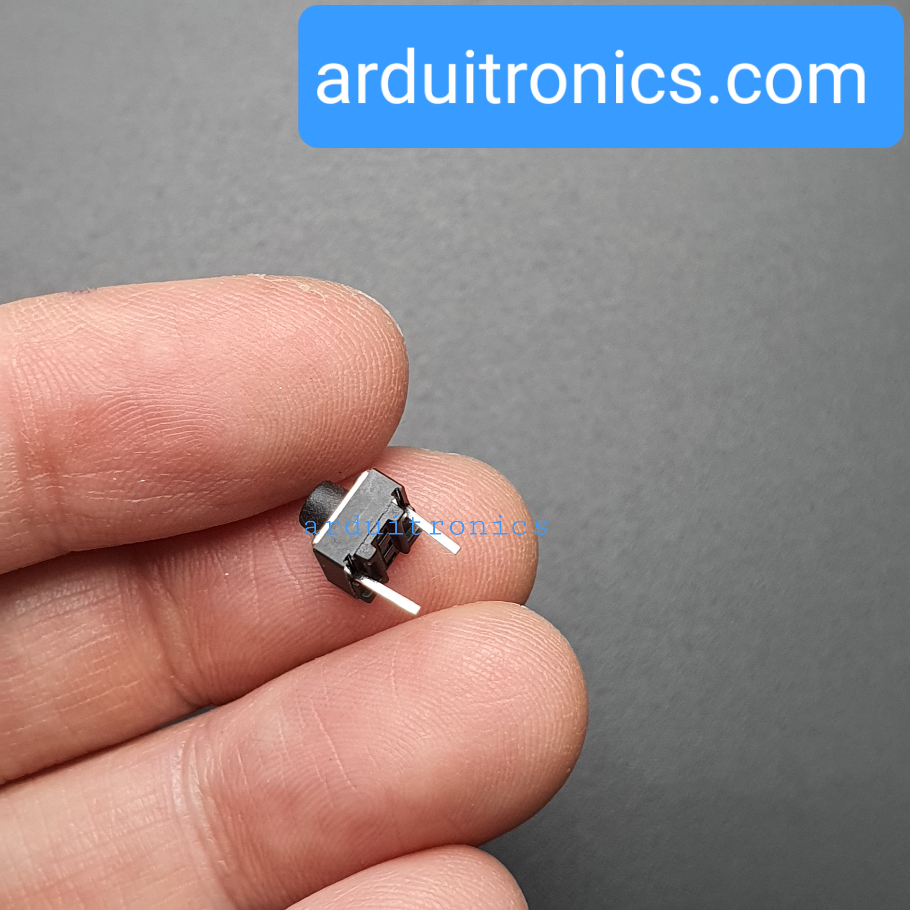 Tact Switch 6X6x6mm ไมโครสวิตช์ กดติดปล่อยดับ 2 ขา (หัวกลม)