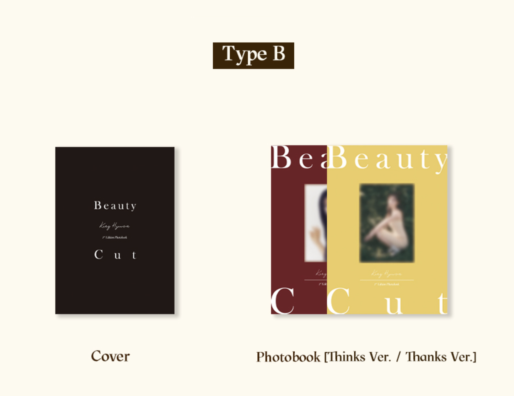 Kang Hyewon - 1st Edition Photobook 'Beauty Cut' แบบ Type B