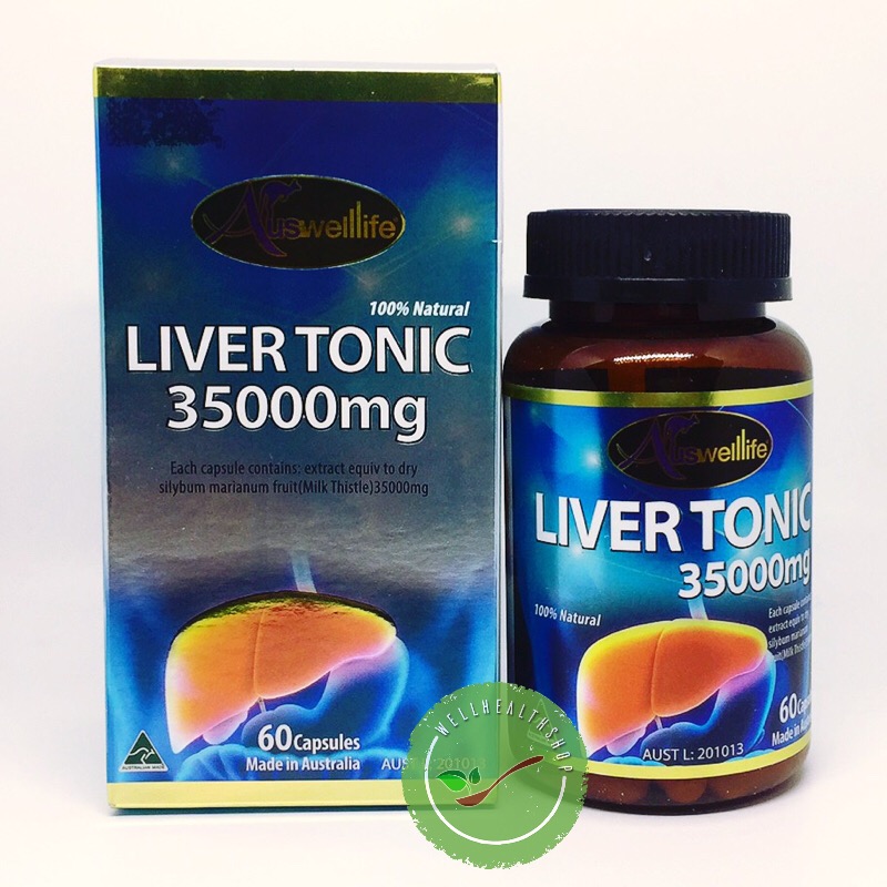 Auswelllife Liver Tonic 35000 mg ออสเวลไลฟ์ ลิเวอร์ โทนิค นวัตกรรมการล้างสารพิษ ส่งฟรีEMS