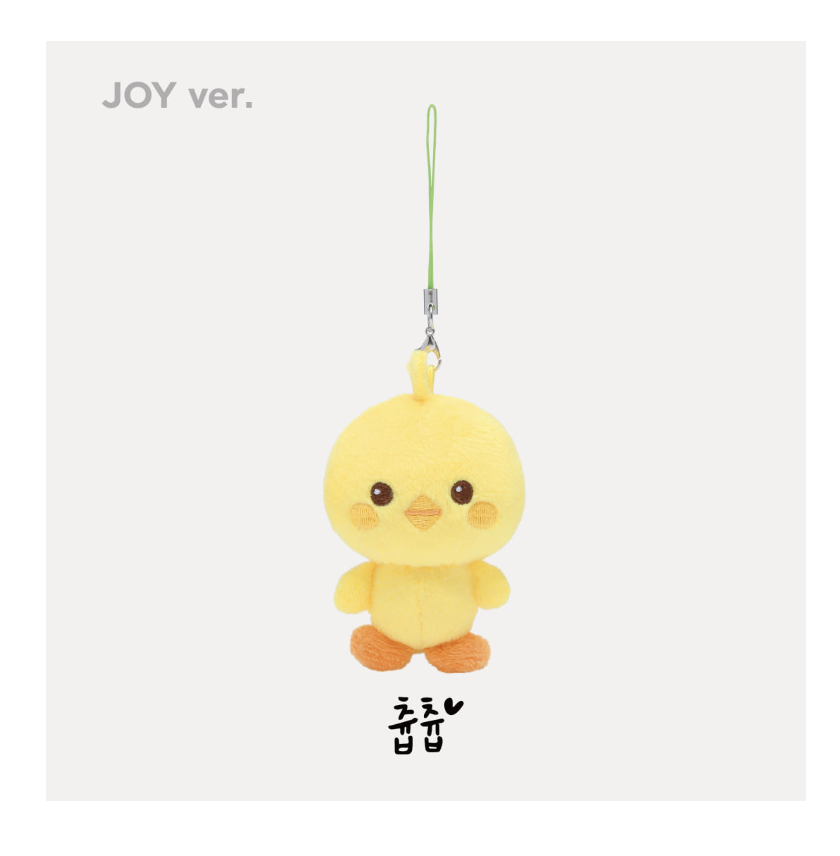 Red Velvet - Red Velvet 2024 FANCON TOUR <HAPPINESS: My Dear, ReVe1uv> MD - Mini doll Key ring แบบ Joy