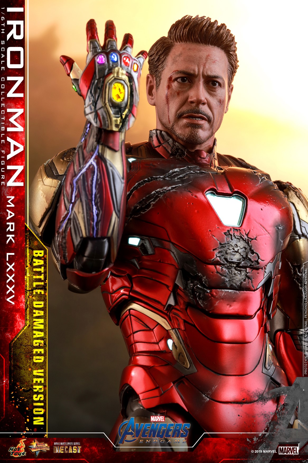 "Pre-Order" Hot Toys Avengers: Endgame - 1/6th scale Iron Man Mark LXXXV (Battle Damaged Version)