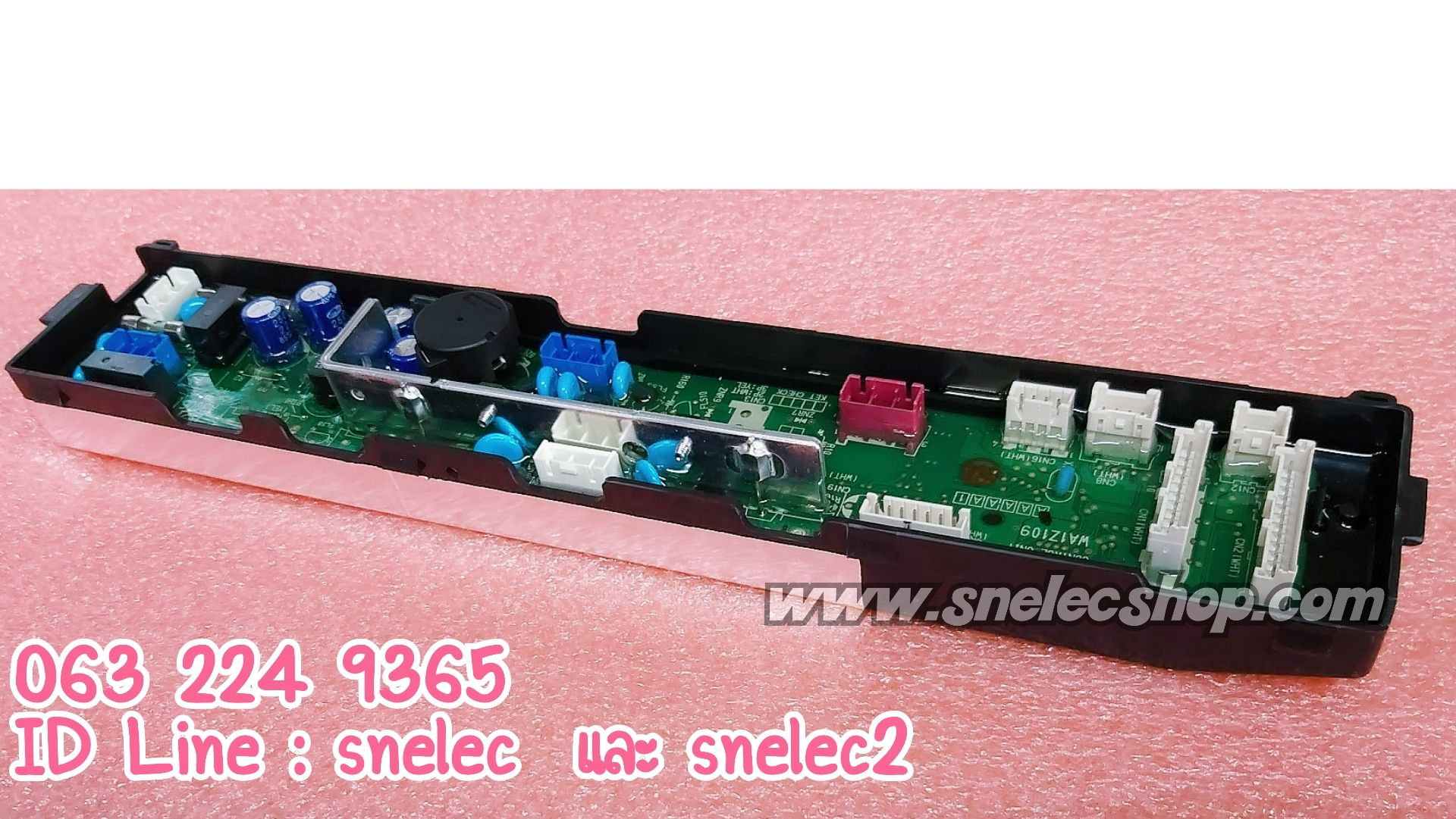 บอร์ดเครื่องซักผ้า ฮิตาชิ รุ่น SF-80P แผงควบคุมหลัก พาร์ท (62) PTSF-80P*033 อะไหล่เลิกผลิต