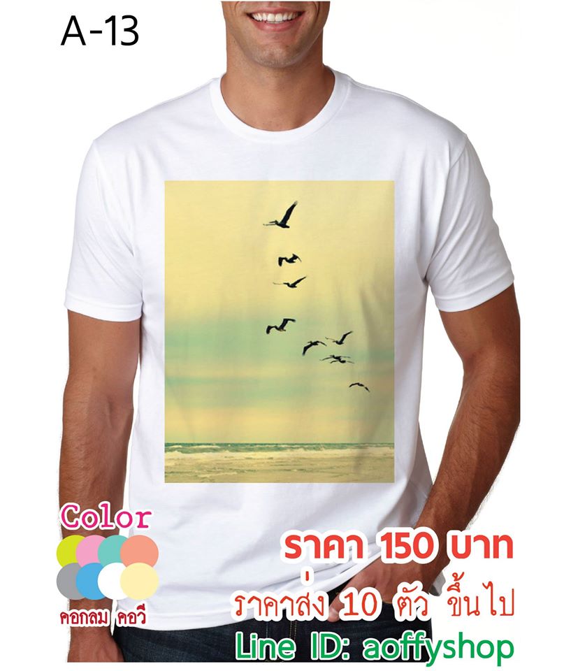 ขายส่ง ปลีก เสื้อยืดลายอาร์ตๆ