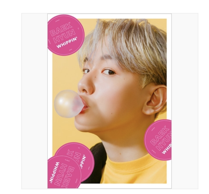 EXO - BAEKHYUN หน้าปก WHIPPIN Ver. แบบ CD อย่างเดียว