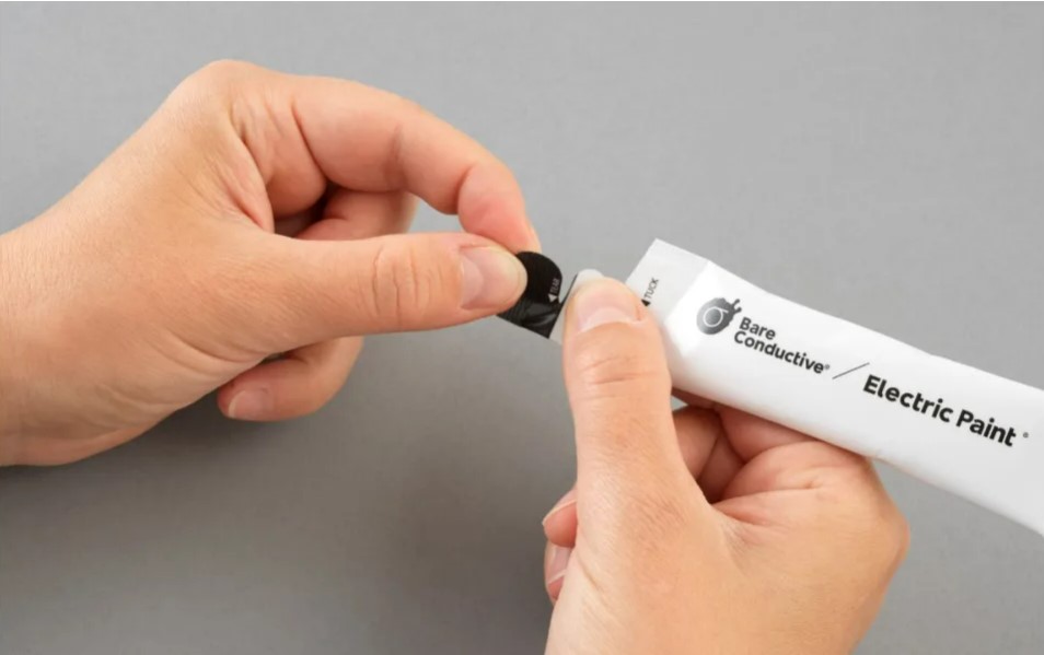 Bare Conductive Black Electric Paint for Conductive Paint (10ml)
