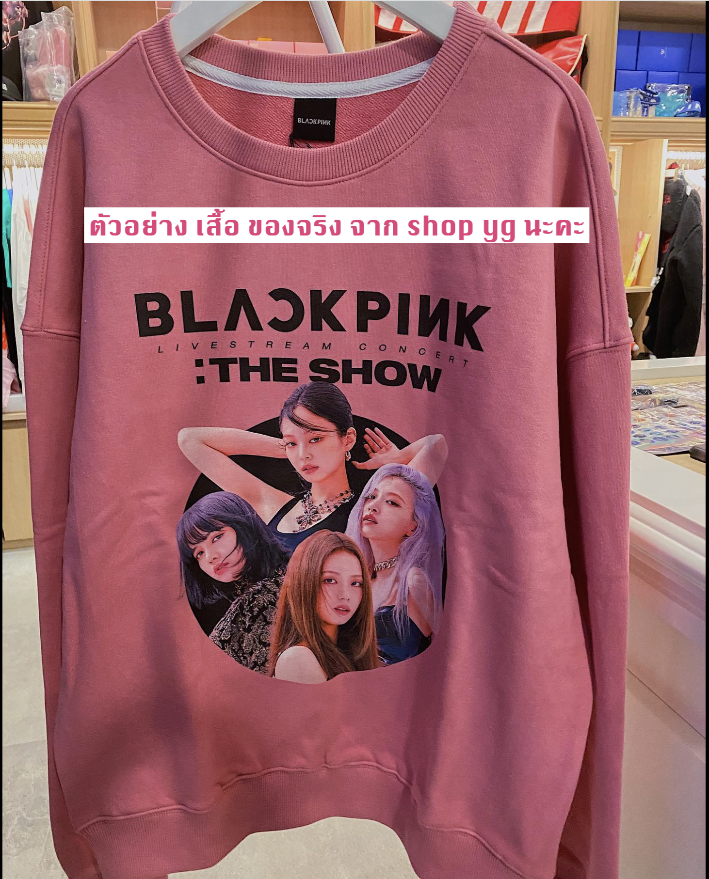 BLACKPINK - [THESHOW] BLACKPINK - พร้อมส่ง size L