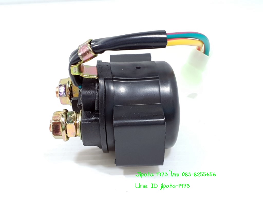 (Step 125) รีเลย์สตาร์ทแบบ 2 สาย สามารถใช้กับ Lifan ,แพลตินั่ม,GPX,Step 125 และรุ่นอื่นๆ งานเกรดเอ
