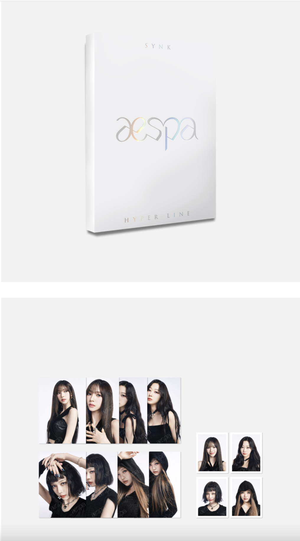 aespa - aespa 1st Concert 'SYNK : HYPER LINE' 2nd MD Line up -Postcard book