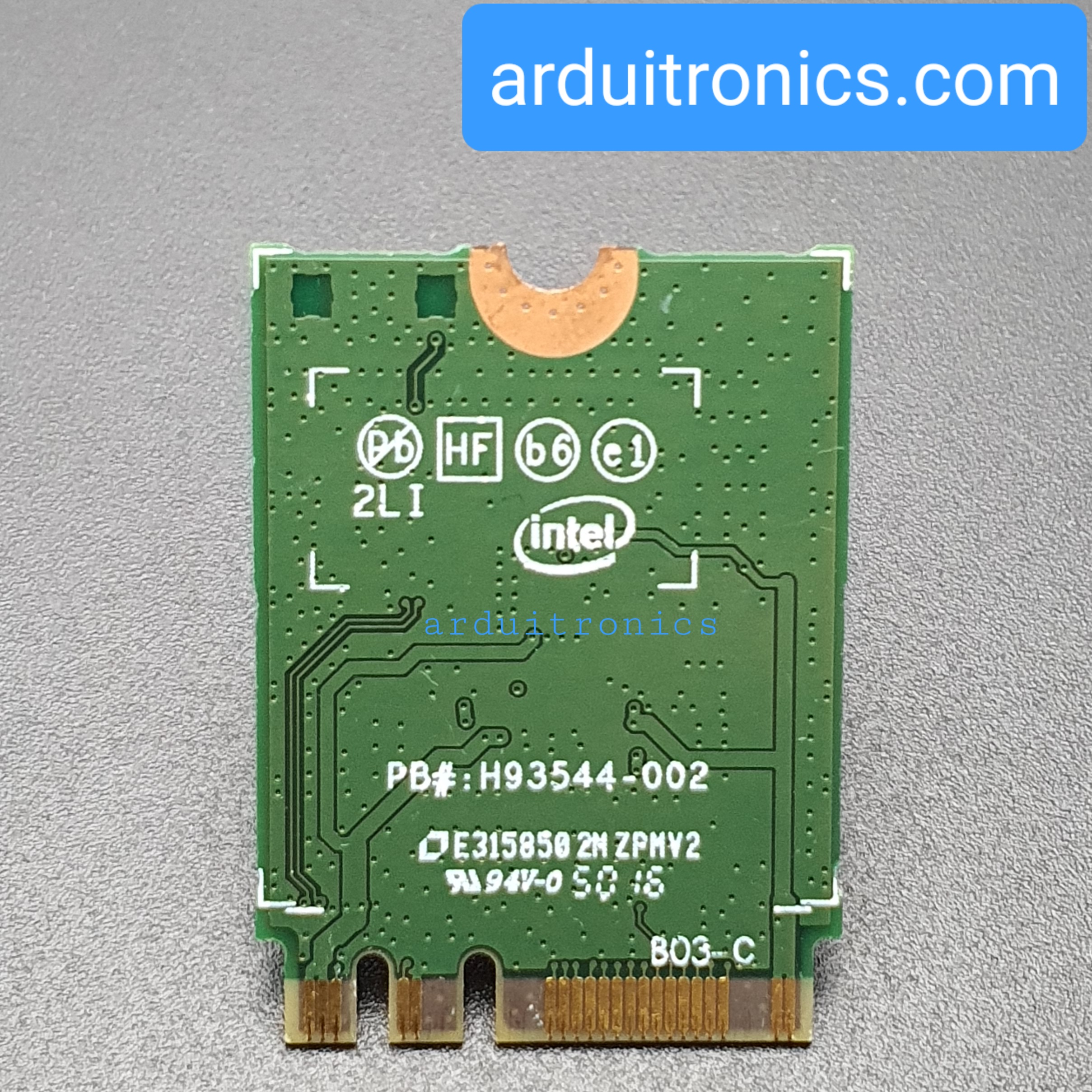 Intel AC8265 Wireless NIC for Jetson Nano, WiFi / Bluetooth (without Antenna)