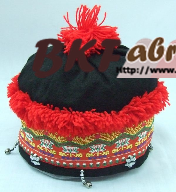 หมวกชนเผ่าเย้า ใส่สบายทั้งเด็กและผู้ใหญ่