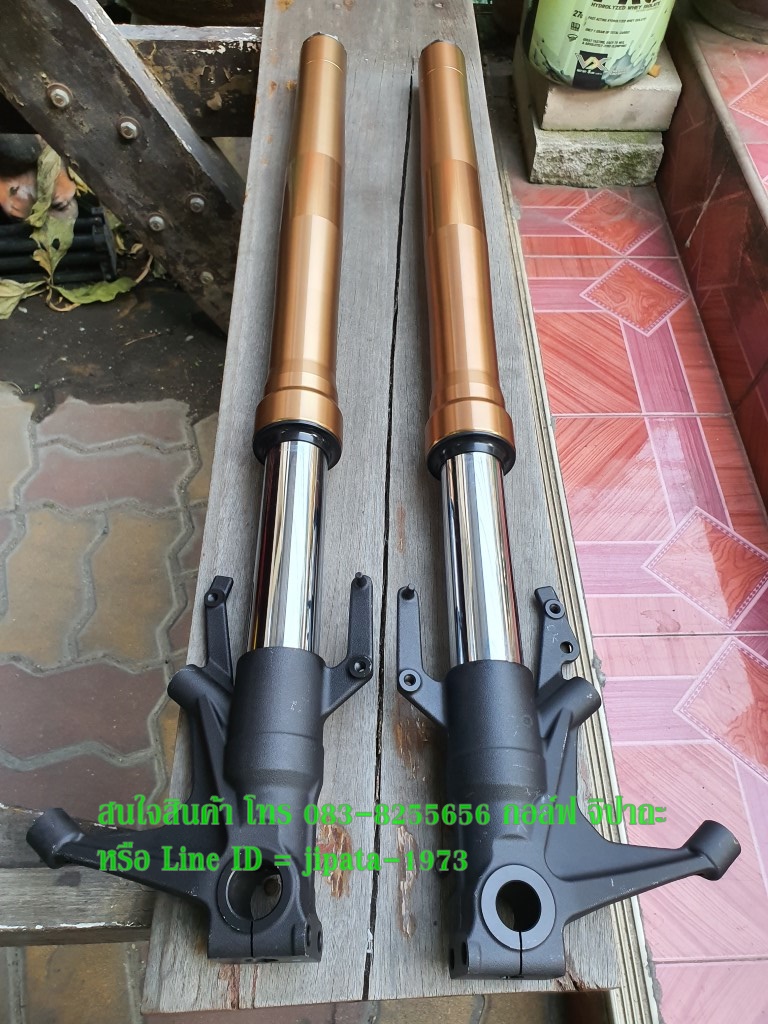 (CB 650 R) ชุดโช้คอัพหน้า Honda CB 650 R แท้ (สินค้ามือ 2)