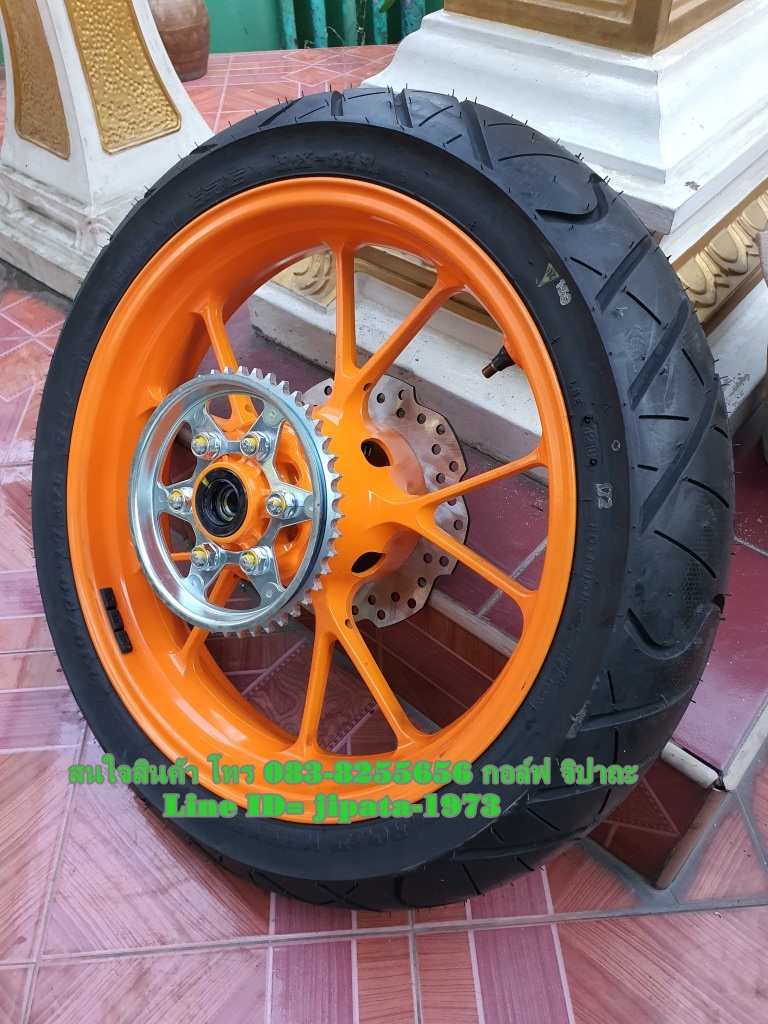 (CBR 150 i) ชุดวงล้อแม็กหลัง พร้อมยาง Hond CBR 150 i ปี 2019 แท้ (สินค้าตำหนิ)