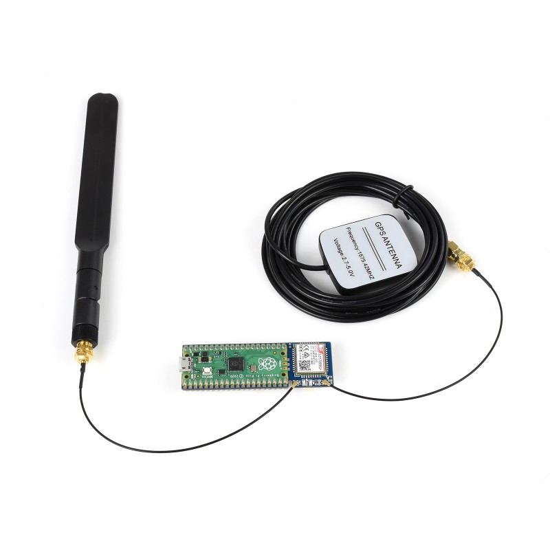 SIM7080G NB-IoT / Cat-M(eMTC) / GNSS Module for Raspberry Pi Pico, Global Band Support (แท้ Waveshare)