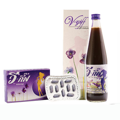 ยาสตรี V-giff วีกิ๊ฟ ชนิดน้ำ