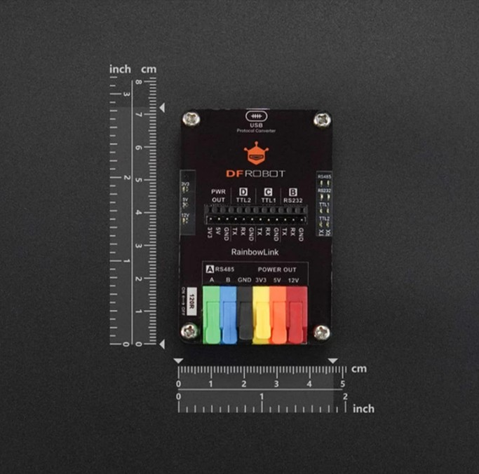 RainbowLink 4 Channel USB to Serial Converter (RS485 / RS232 / TTL) - แท้ DFRobot