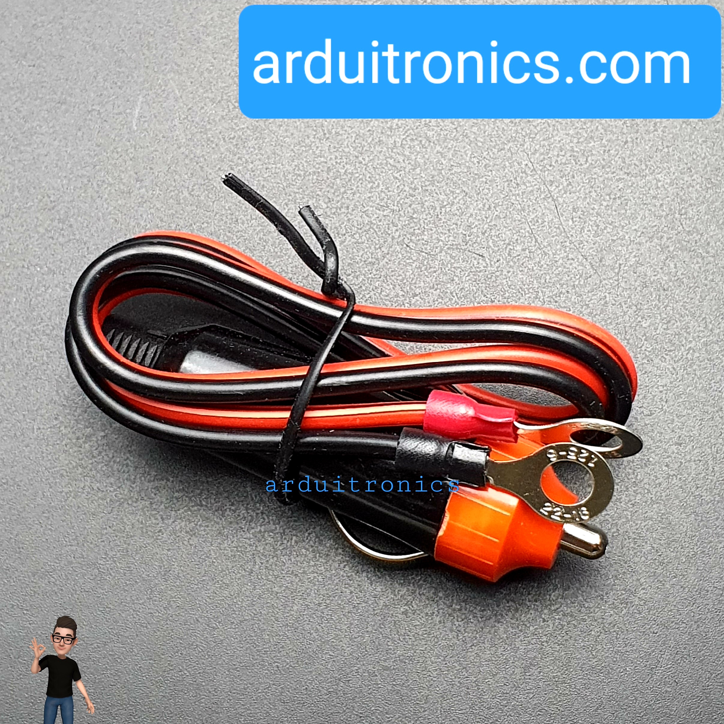 DC to AC Power Inverter 1000W 12VDC to 220VAC 50 Hz (modified Sine Wave) สีดำ