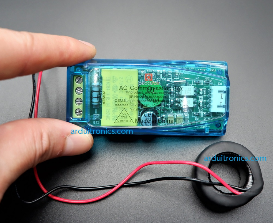 ชุดวัดและแสดงผลพลังงาน Power and Energy Monitor DIY Kit