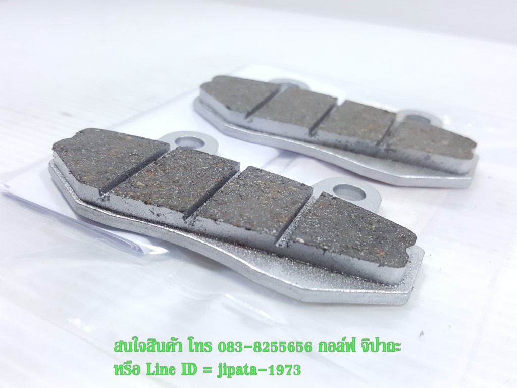 (Nova) ชุดผ้าเบรคหน้า Honda Nova,Dash,Beat,LS 125,Wave งานเกรดเอ