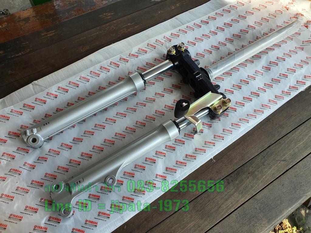 (Fino 125 i) ชุดแผงคอพร้อมโช้คอัพหน้า Yamaha Fino 125 i แท้