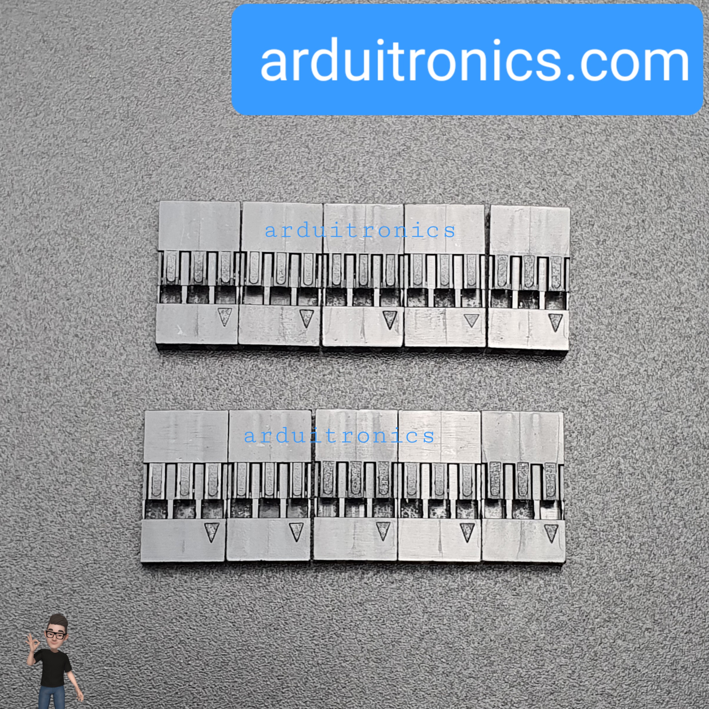 DuPont head shell 2.54mm หัวต่อสายไฟจัมเปอร์ 1x3 ระยะห่าง 2.54mm จำนวน 1 ชิ้น