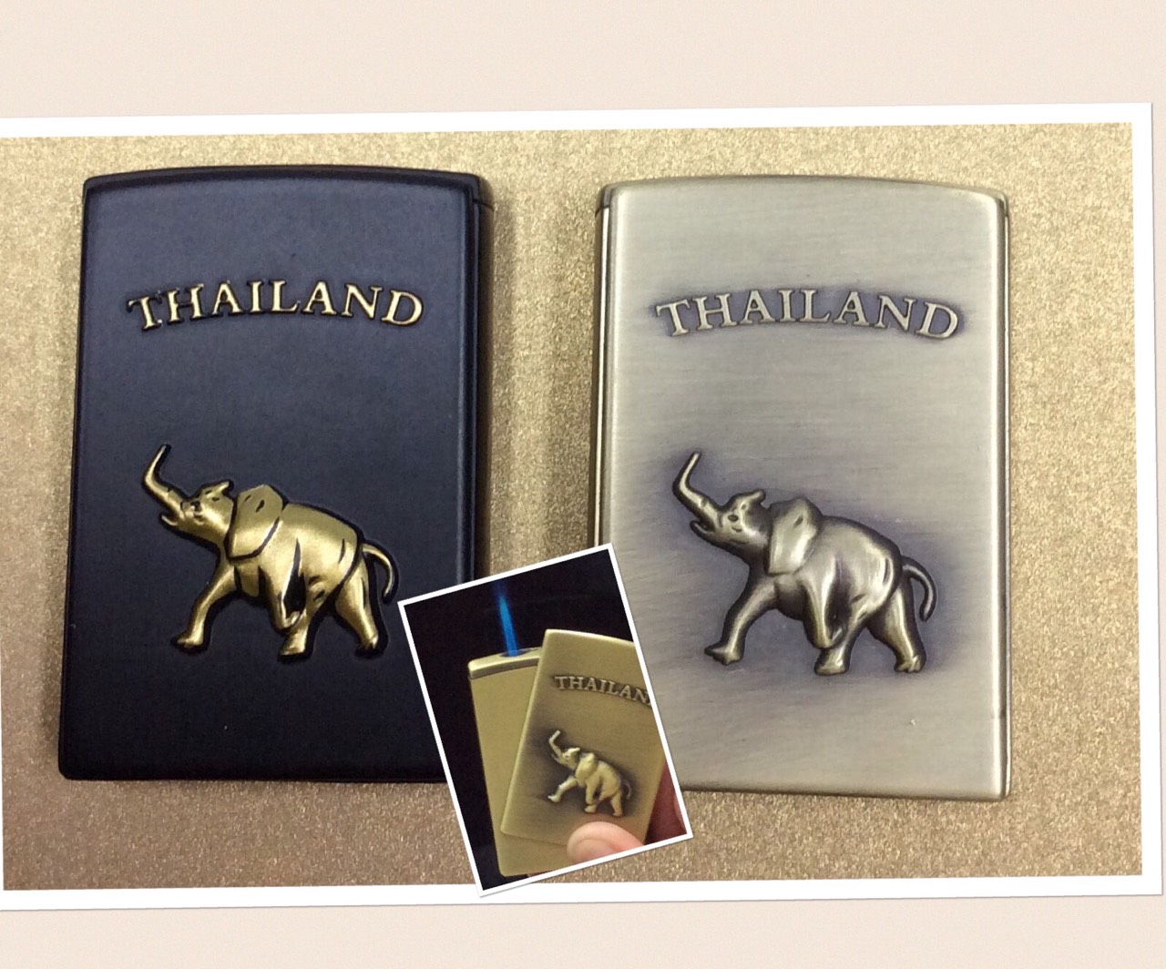ไฟแช็คสไลด์ช้างไทยแลนด์ lighter thailand