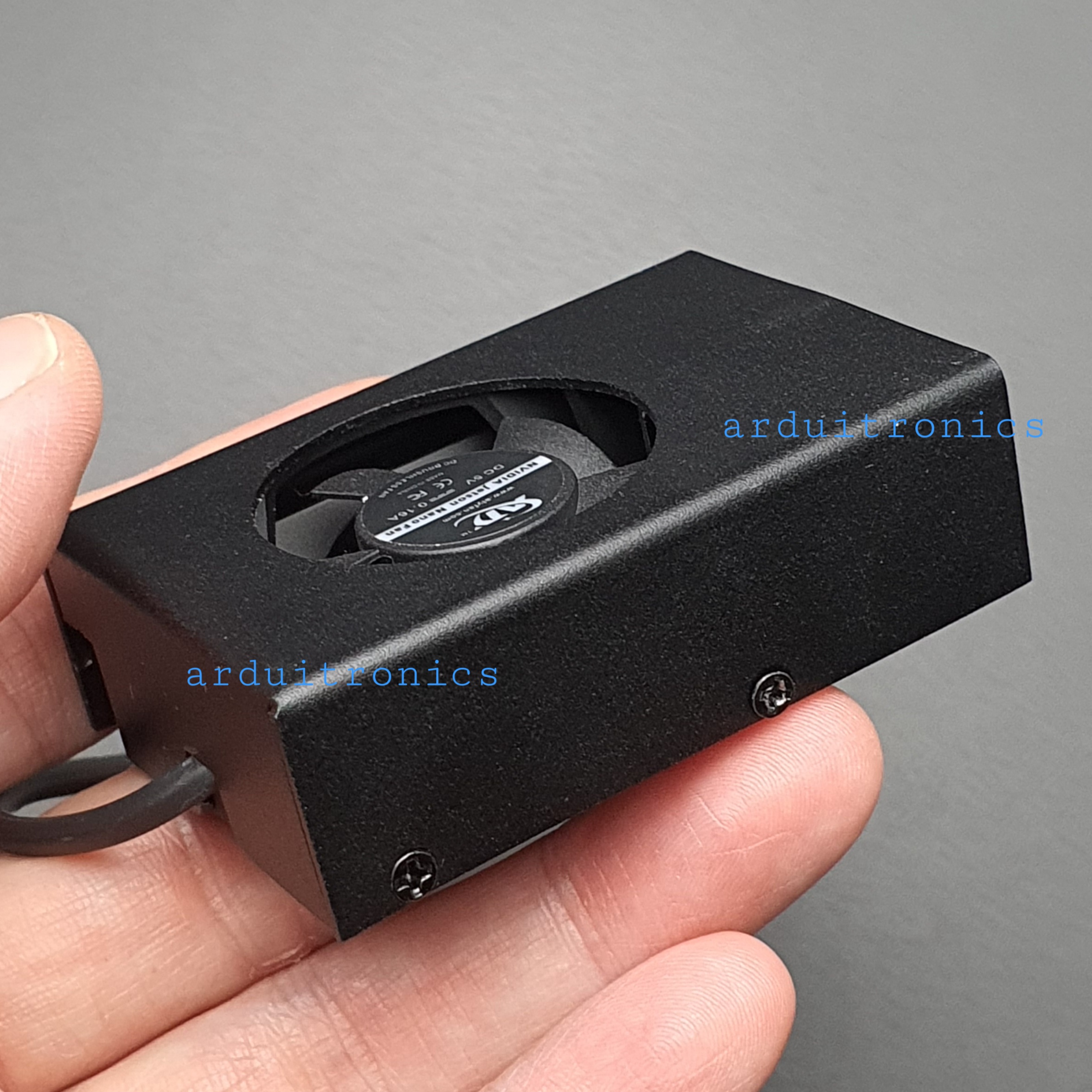 Aluminum Heatsink with built-in Fan and Housing for Jetson Nano Module