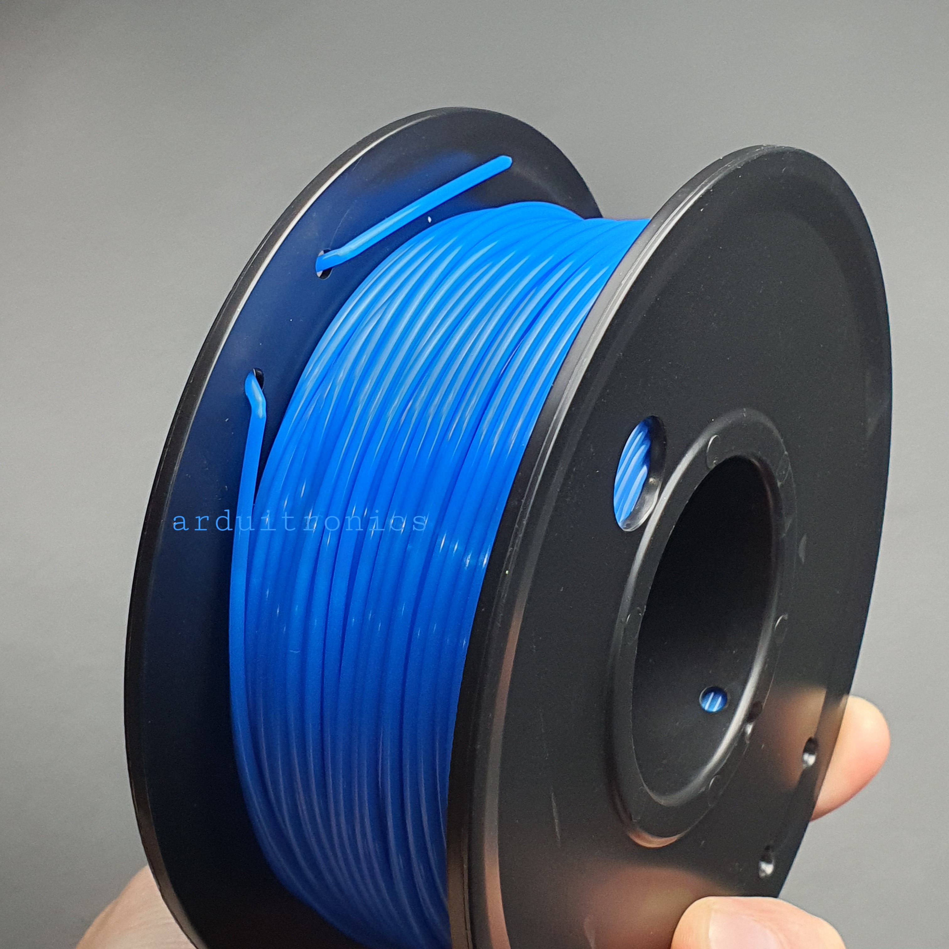 เส้นพลาสติก 3D Printer Filament PLA 1.75mm 0.20kg สีน้ำเงิน