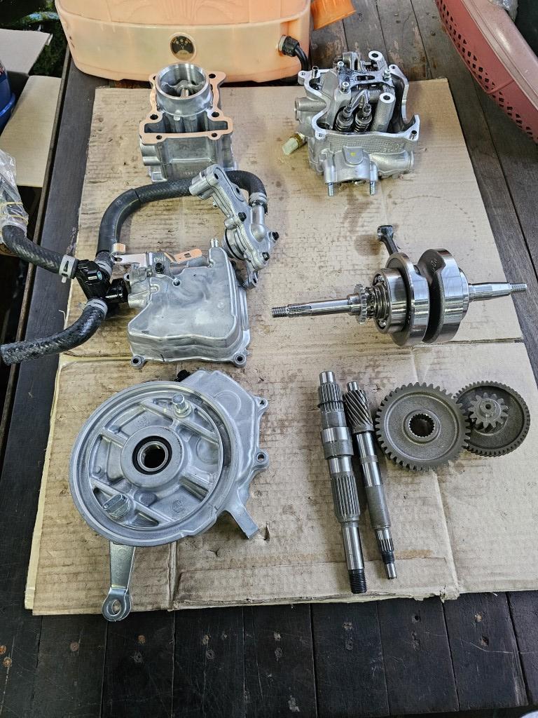 (Aerox) ชุดเครื่องยนต์แบบแยกชิ้น Yamaha Aerox 2021 แท้ (สินค้า Test Run)