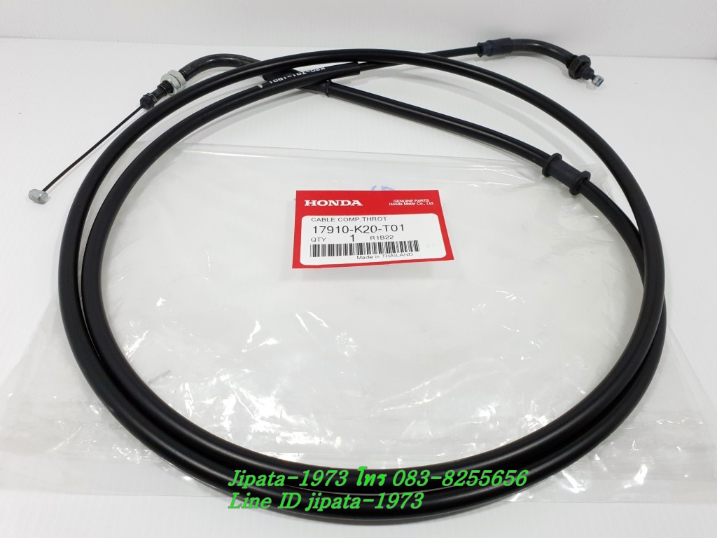 (Zoomer X) ชุดสายเร่ง Honda Zoomer X ปี 2014 แท้